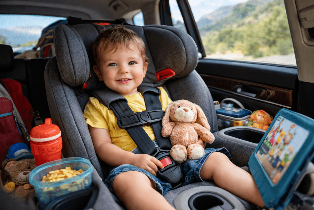 Planning a road trip with a toddler