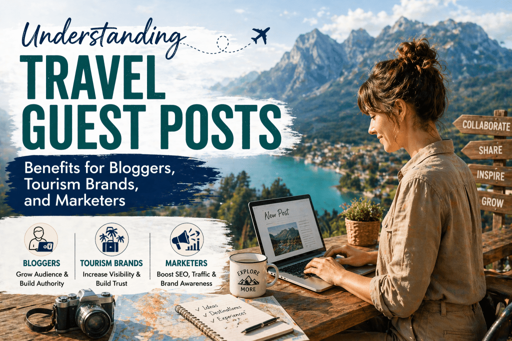 Understanding Travel Guest Posts: Benefits for Bloggers, Tourism Brands, Marketers